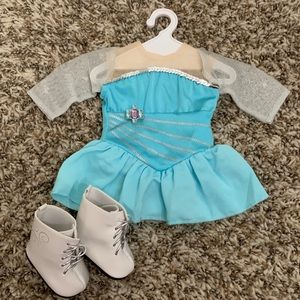 American Girl Ice skating Outfit